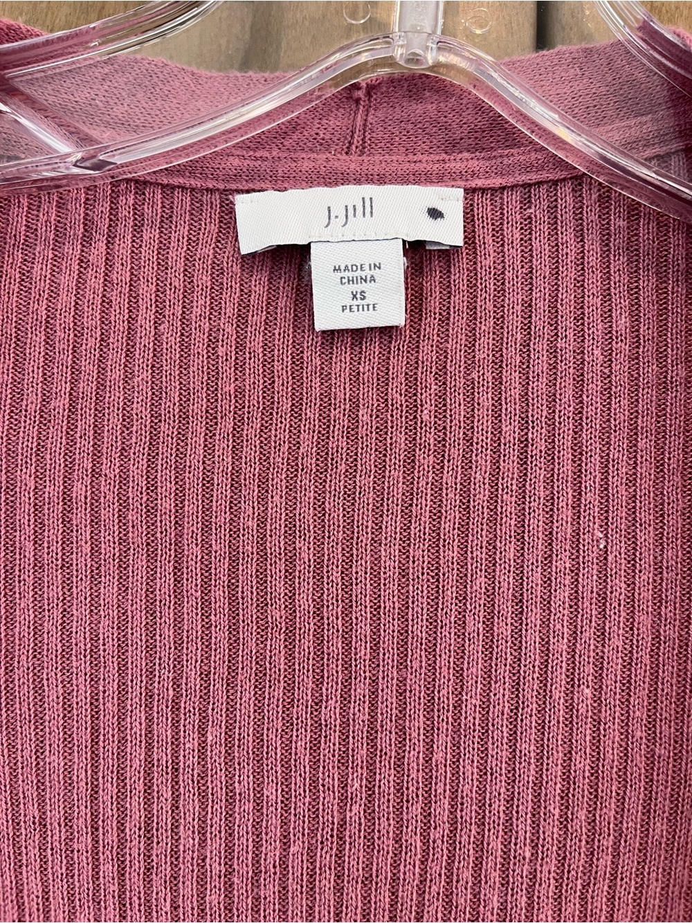 J Jill Ribbed Cardigan - Picture 2 of 4